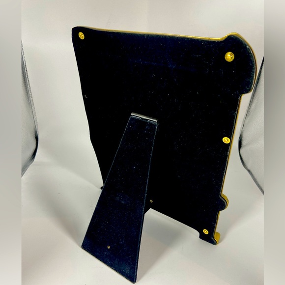 Art Nouveau Vintage Mirror Solid Brass 3 D Lady in beautiful Table mirror. - Picture 4 of 4